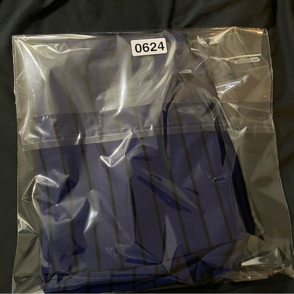 NWT Kensie Women's Skirt Blue/ Black Stripe size Small Boho Hippie Spring - Picture 10 of 10